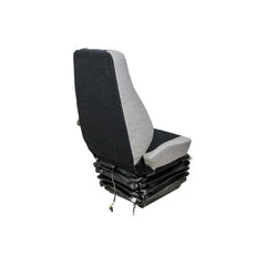 Uni Pro 502 Air Suspension Seat Kit in Multi-Gray Fabric for Caterpillar & John Deere Equipment – 6866