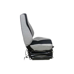 Uni Pro 502 Air Suspension Seat Kit in Multi-Gray Fabric for Caterpillar & John Deere Equipment – 6866