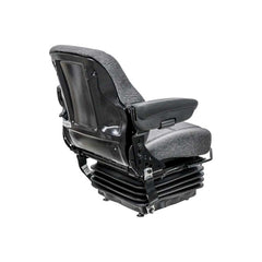 Uni Pro 425 Mechanical Suspension Seat with Armrests Charcoal Gray Fabric - 8008