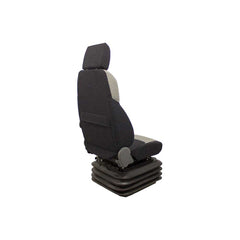 Uni Pro 1040 Air Suspension Seat – 24 V Compressor, Gray Fabric – 8064