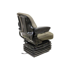 Uni Pro 1000 Air Suspension Seat – 12V Compressor, Brown Fabric – 8165