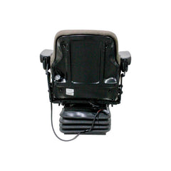 Uni Pro 1003 Air Suspension Seat – 12 V Compressor, Brown Fabric – 8170