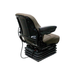 Uni Pro 1003 Air Suspension Seat – 12 V Compressor, Brown Fabric – 8170