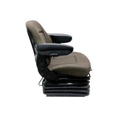Uni Pro 1003 Air Suspension Seat – 12 V Compressor, Brown Fabric – 8170