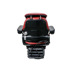 Uni Pro 1320 Air Suspension Seat – 24 V, Red Vinyl – 8584