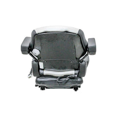 Uni Pro Diablo/Super Z Suspension Seat Black/Silver Vinyl – 8645