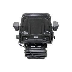 Uni Pro 424 Air Suspension Seat 12V – Charcoal Gray Fabric – 8748