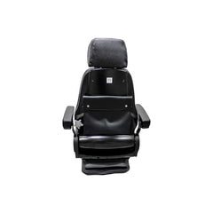Uni Pro 602 Mechanical Suspension Seat Black Vinyl Heavy-Duty Equipment - 8767