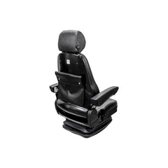 Uni Pro 602 Mechanical Suspension Seat Black Vinyl Heavy-Duty Equipment - 8767