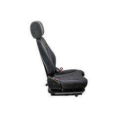Uni Pro 139 Mechanical Suspension Seat 12V – Black/Gray Fabric – 8768