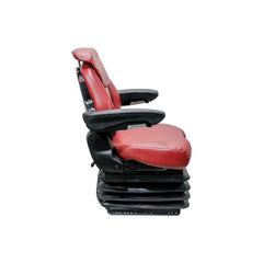 Uni Pro 1061 Air Suspension Seat Kit Red Vinyl for Case IH Maxxum 5100–5200 Tractors – 6903