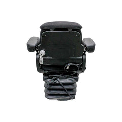 Uni Pro 1060 Air Suspension Seat Kit for AGCO Allis / White Series, Black/Gray Fabric — 6722