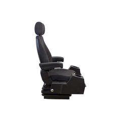 Uni Pro 1250 Mechanical Suspension Seat – With Pods, Black/Gray Fabric – 8254