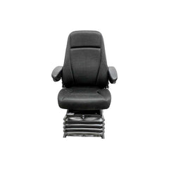 Uni Pro 1200 Air Suspension Seat Kit, Charcoal Gray Fabric for John Deere K Series Wheel Loaders – 6940
