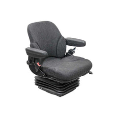 Uni Pro 424 Air Suspension Seat 12V – Charcoal Gray Fabric – 8748