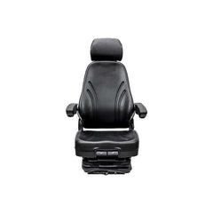 Uni Pro 602 Mechanical Suspension Seat Black Vinyl Heavy-Duty Equipment - 8767