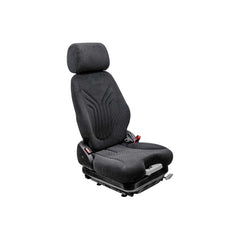 Uni Pro 139 Mechanical Suspension Seat 12V – Black/Gray Fabric – 8768
