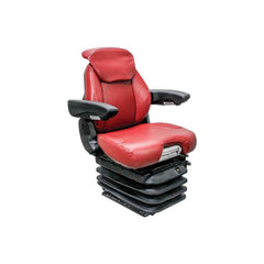 Uni Pro 1061 Air Suspension Seat Kit, Red Vinyl for Case IH Magnum & Steiger – 6907