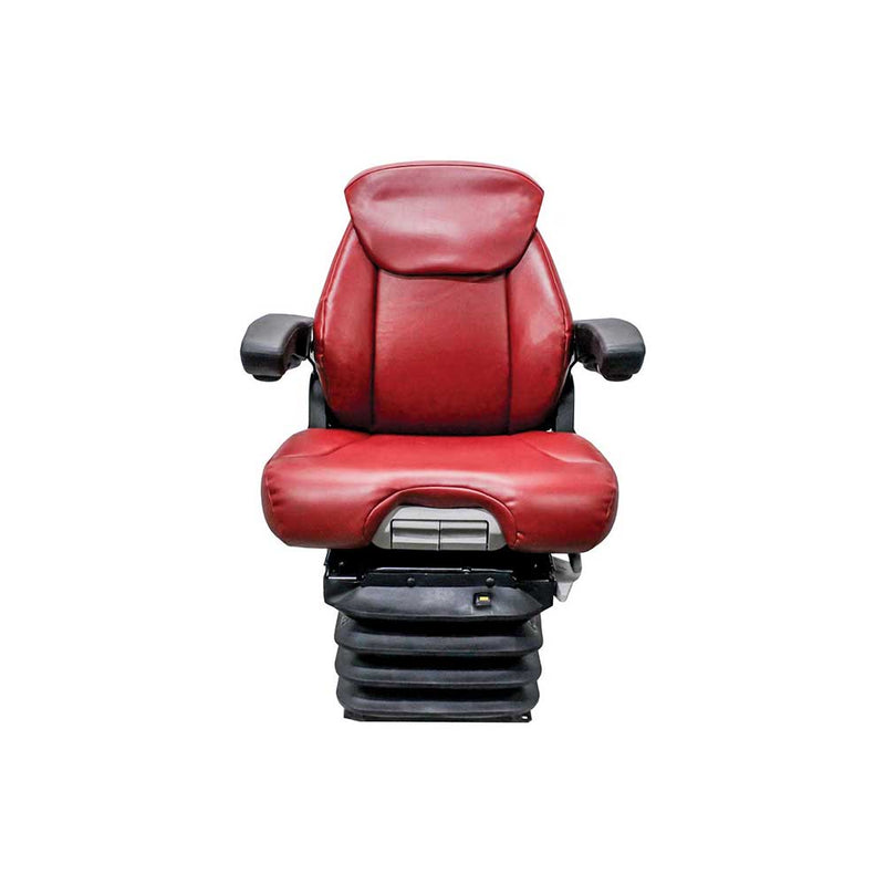Uni Pro 1310 Air Suspension Seat Kit, Red Vinyl for Case IH Magnum/MX/Steiger Series – 6939