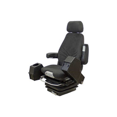 Uni Pro 1250 Mechanical Suspension Seat – With Pods, Black/Gray Fabric – 8254