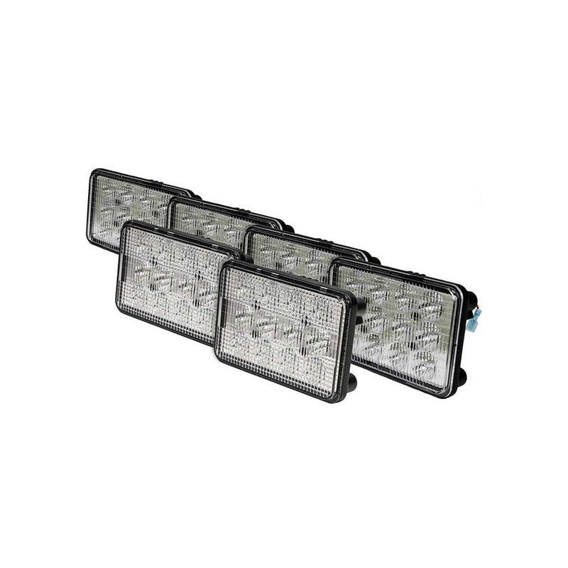 Tiger Lights Complete LED Cab Light Kit for Case IH 2144–2588 Combines, 21,000 Lumens, 360 W — 2802