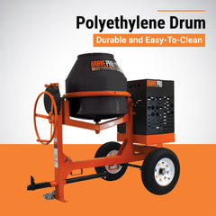 Brave 9 cu ft Poly Drum Concrete Mixer with Honda GX270 – BRPCM209H