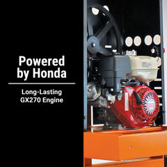Brave 9 cu ft Poly Drum Concrete Mixer with Honda GX270 – BRPCM209H