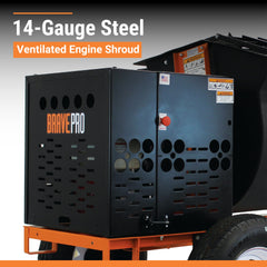 Brave 6 cu ft Poly Drum Mortar Mixer with Honda GX240 – BRPMM206H