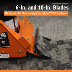 Brave Electric Floor Stripper 10" Blade, 115 VAC – BRPFS108E