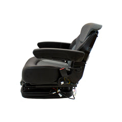 Uni Pro 1007 Air Suspension Seat – 12 V Compressor, Gray/Black Fabric – 8581