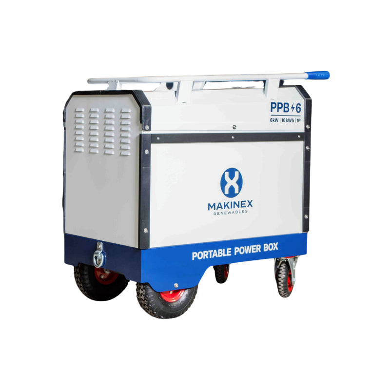 Makinex Portable Power Box 6kW 15kWh Battery Generator 120V 240V Solar Ready - GWG311340