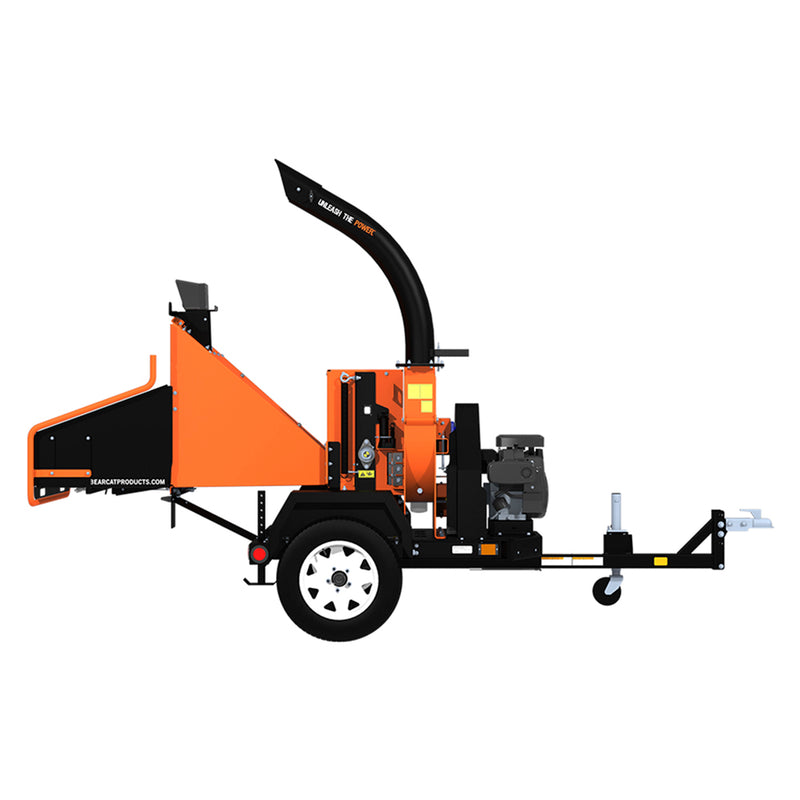 Bear Cat 6 In. Road Towable Chipper, Vanguard 23 HP Gas Engine – CH6627H
