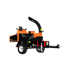 Bear Cat 9 In. Road Towable Chipper with Kubota 24.8 HP Diesel Engine - CH911DH