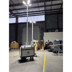 Makinex Sierra 16.7 ft Portable LED Light Tower – 112,000 Lumens – GWG311781