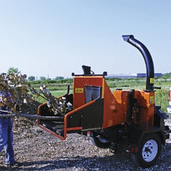 Bear Cat 6 In. Road Towable Chipper, Vanguard 23 HP Gas Engine – CH6627H