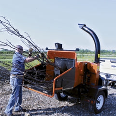 Bear Cat 6 In. Road Towable Chipper, Vanguard 23 HP Gas Engine – CH6627H