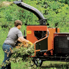 Bear Cat 9 In. Road Towable Chipper with Kubota 24.8 HP Diesel Engine - CH911DH