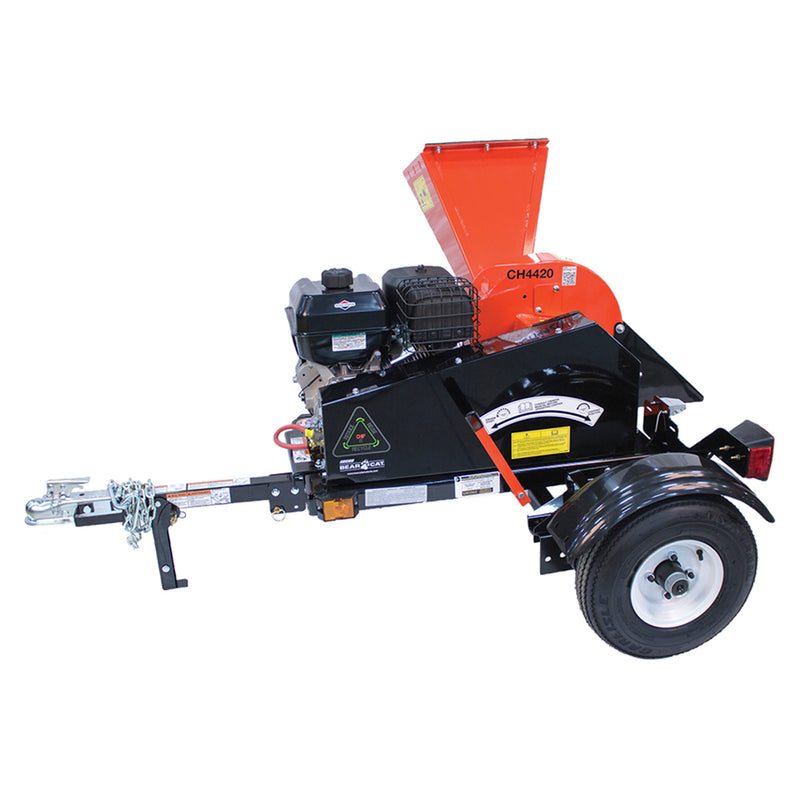 Bear Cat CH4420 4-Inch Road-Towable Wood Chipper GPE211072