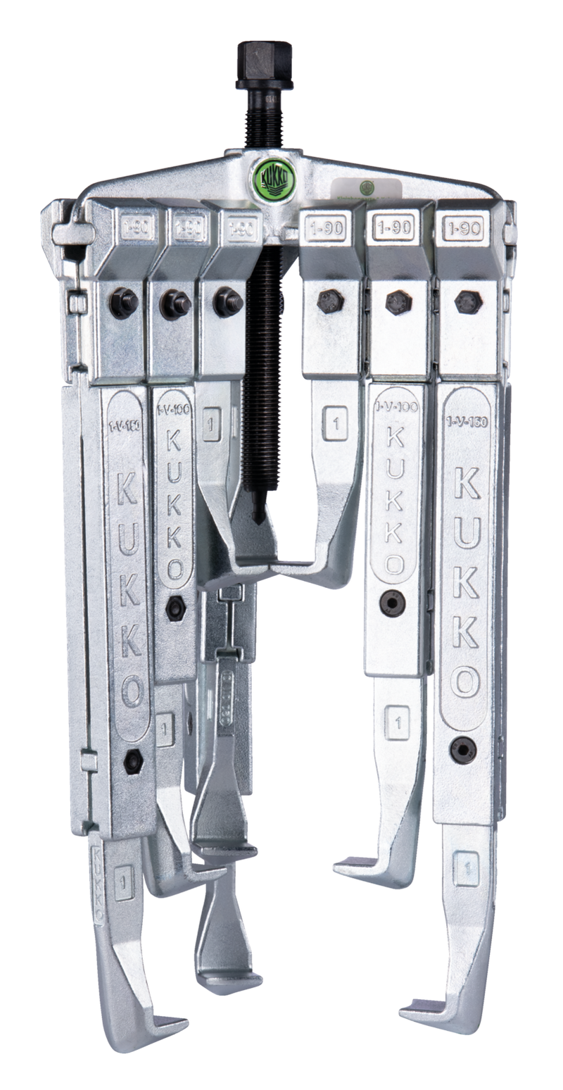 Kukko 3‑Jaw Universal Puller with Short Jaws – 30‑3‑P3