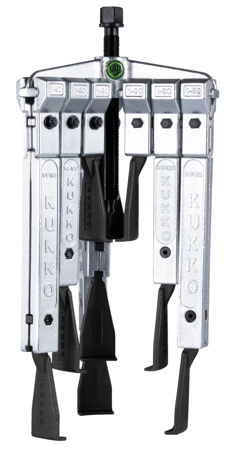Kukko 3‑Jaw Universal Puller with Narrow Quick‑Adjust Jaws – 30‑3+SP