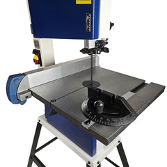 Rikon 10” Bandsaw with Stand – Cast Iron Table, Tool-less Guides, Entry-Level Woodworking Saw - Model 10-310