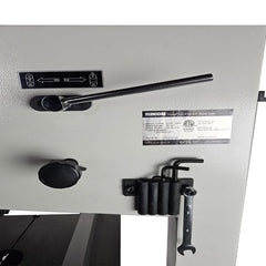 Rikon 10” Bandsaw with Stand – Cast Iron Table, Tool-less Guides, Entry-Level Woodworking Saw - Model 10-310