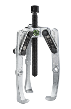 Kukko Universal 3‑Jaw Puller with Adjustable Jaws (0–100 mm Spread, 140 mm Reach) – 206‑01