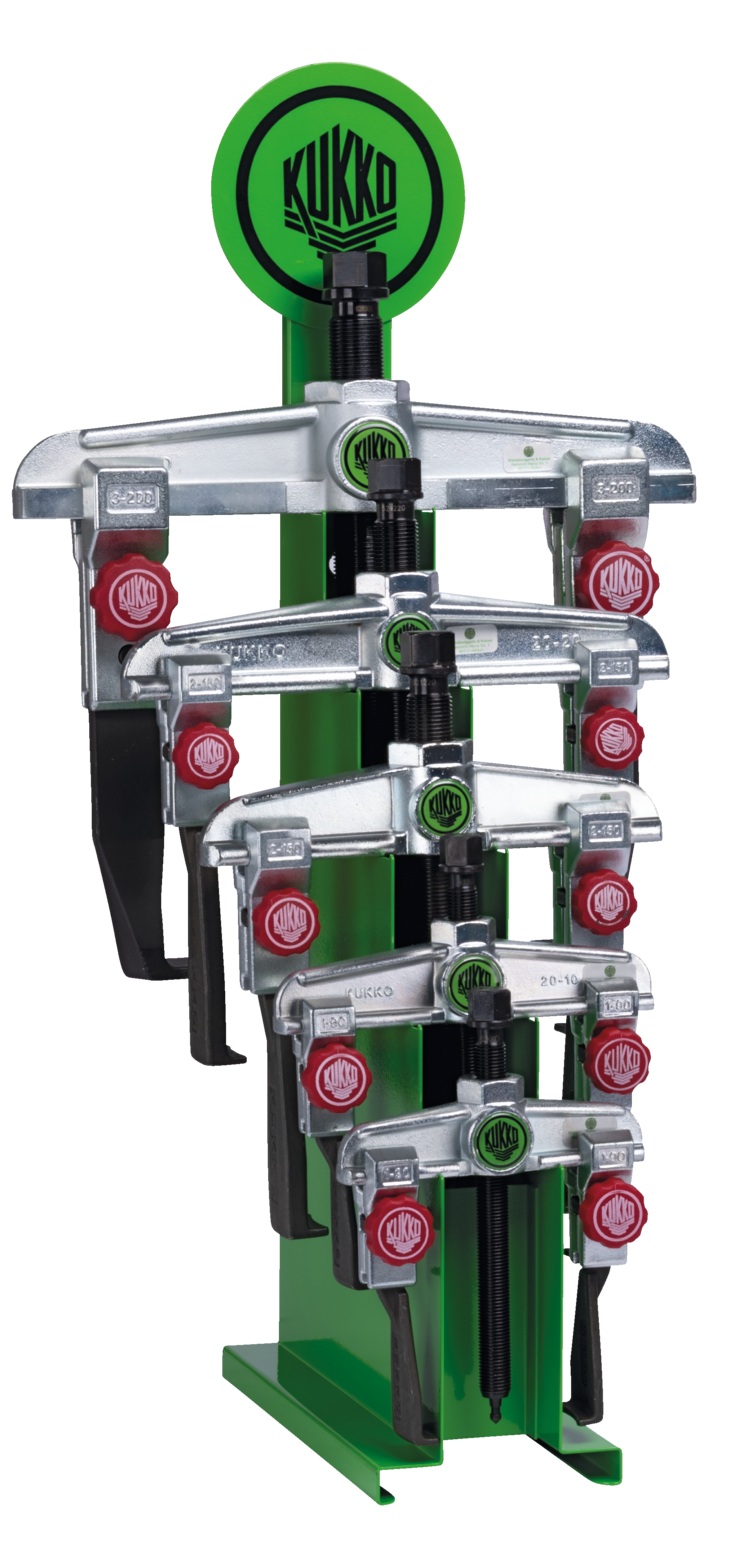 Kukko 2-Jaw Universal Puller Set with Quick-Adjust Jaws – 20-ST+S