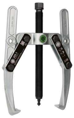 Kukko 2‑Jaw Tab Puller with Oscillating & Reversible Jaws, 100 mm Spread & 170 mm Reach – 205‑1