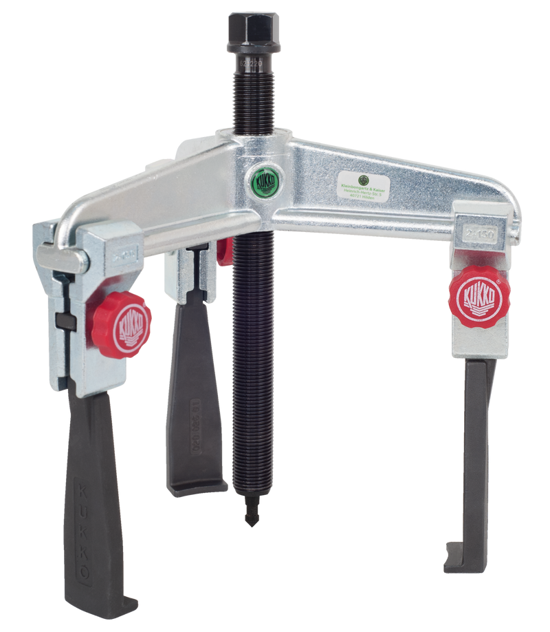 Kukko 2‑Jaw Universal Puller with Quick‑Adjust Narrow Jaws – 30‑20+S