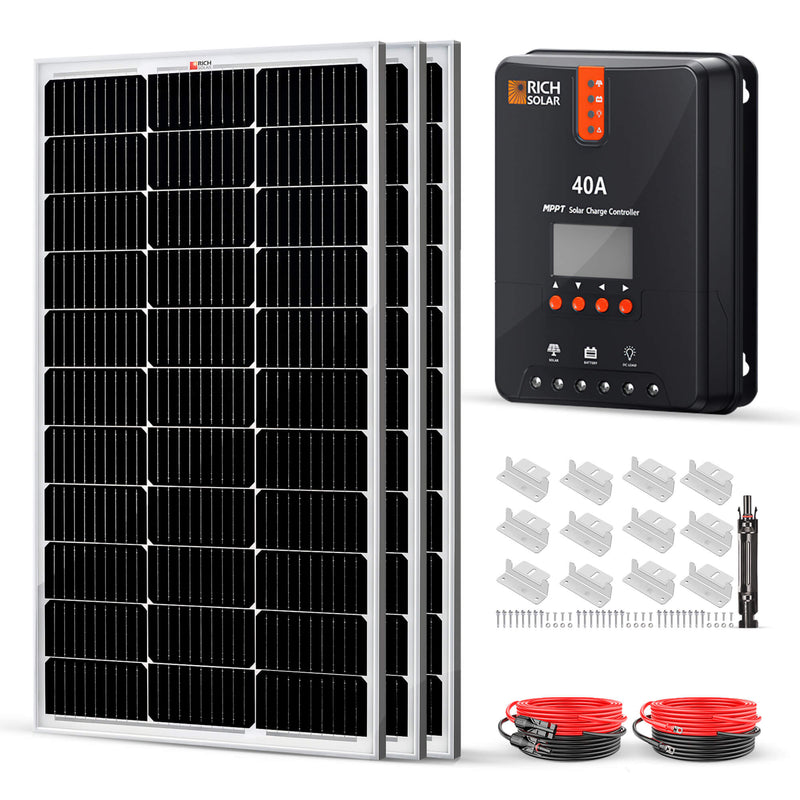Rich Solar 300 Watt Solar Kit RS-K3004