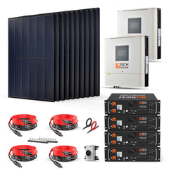 Rich Solar 13,000W 48V Off-Grid Solar Kit with 10×410W Panels & 20.48kWh Battery Bank - RS-CBK4000240