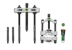 Kukko Ball Bearing Extractor Tool Set with Tapered Jaws – 17-A