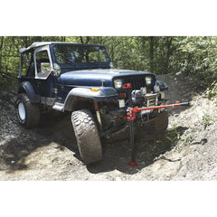 Strongway 3.5-Ton Farm Jack, 48-Inch Heavy-Duty Lifting Tool - 46204
